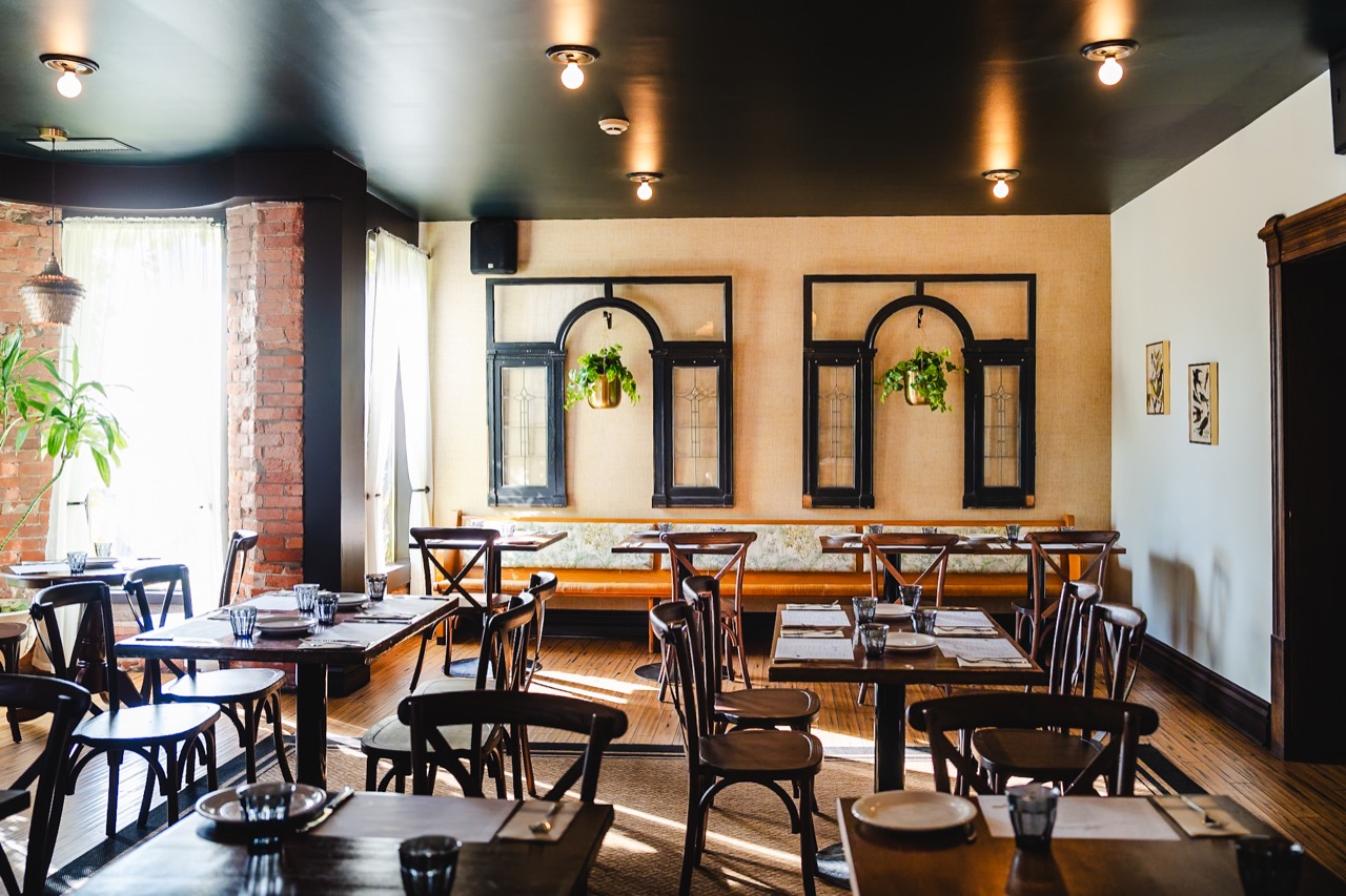 The Alexander team in the dining room