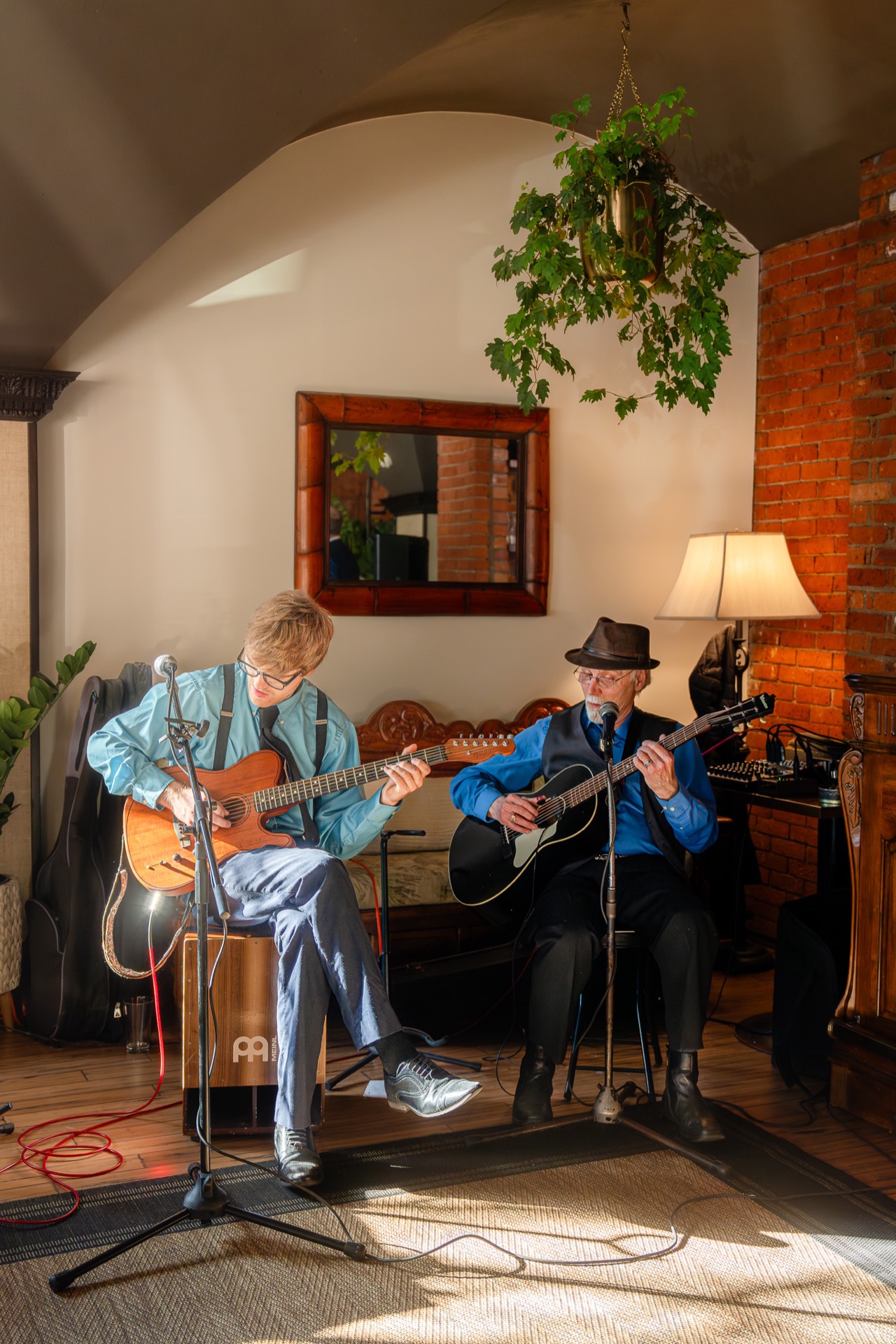The Tonga Room lounge and bar area