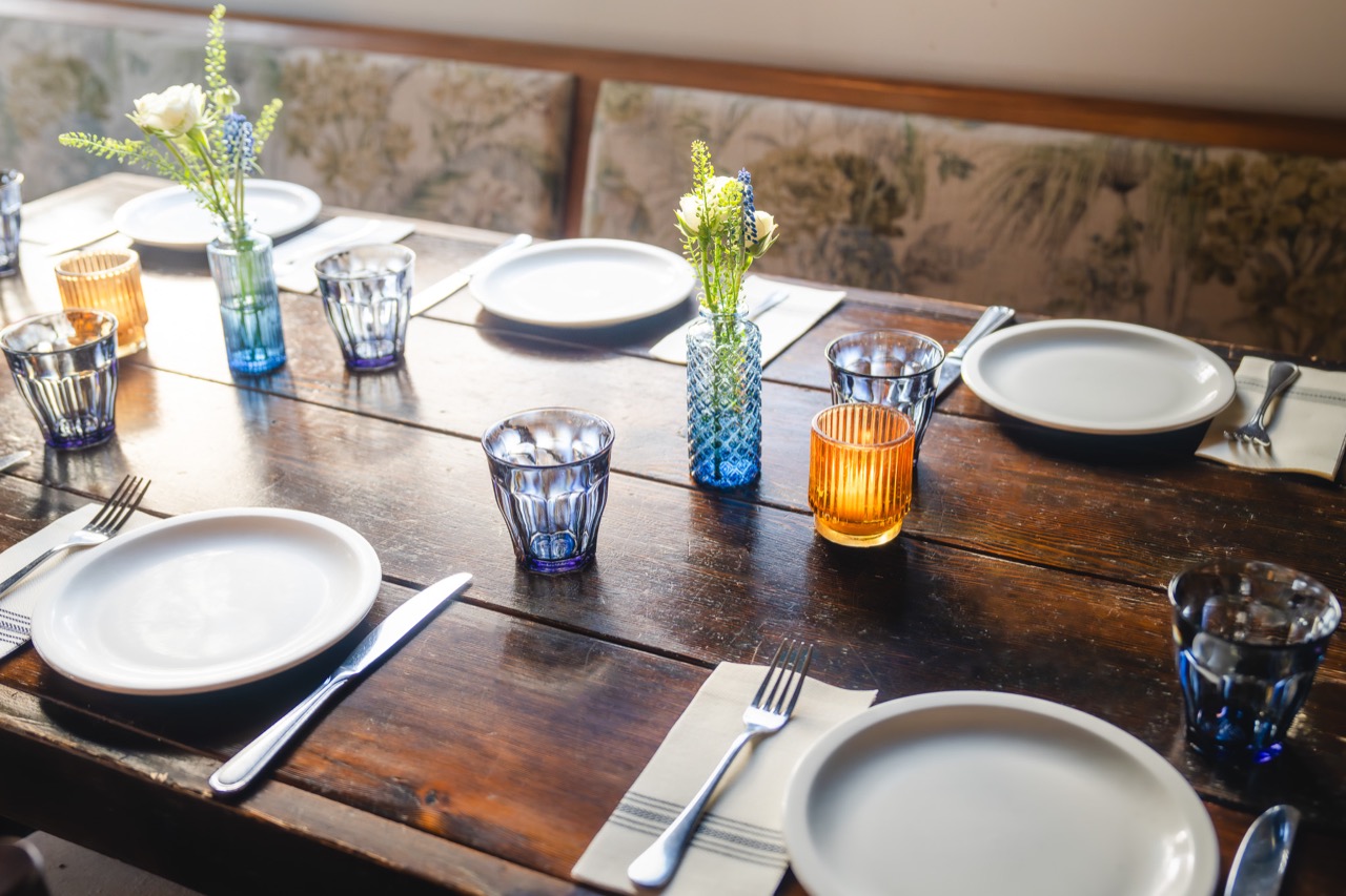 Interior of The Alexander dining room