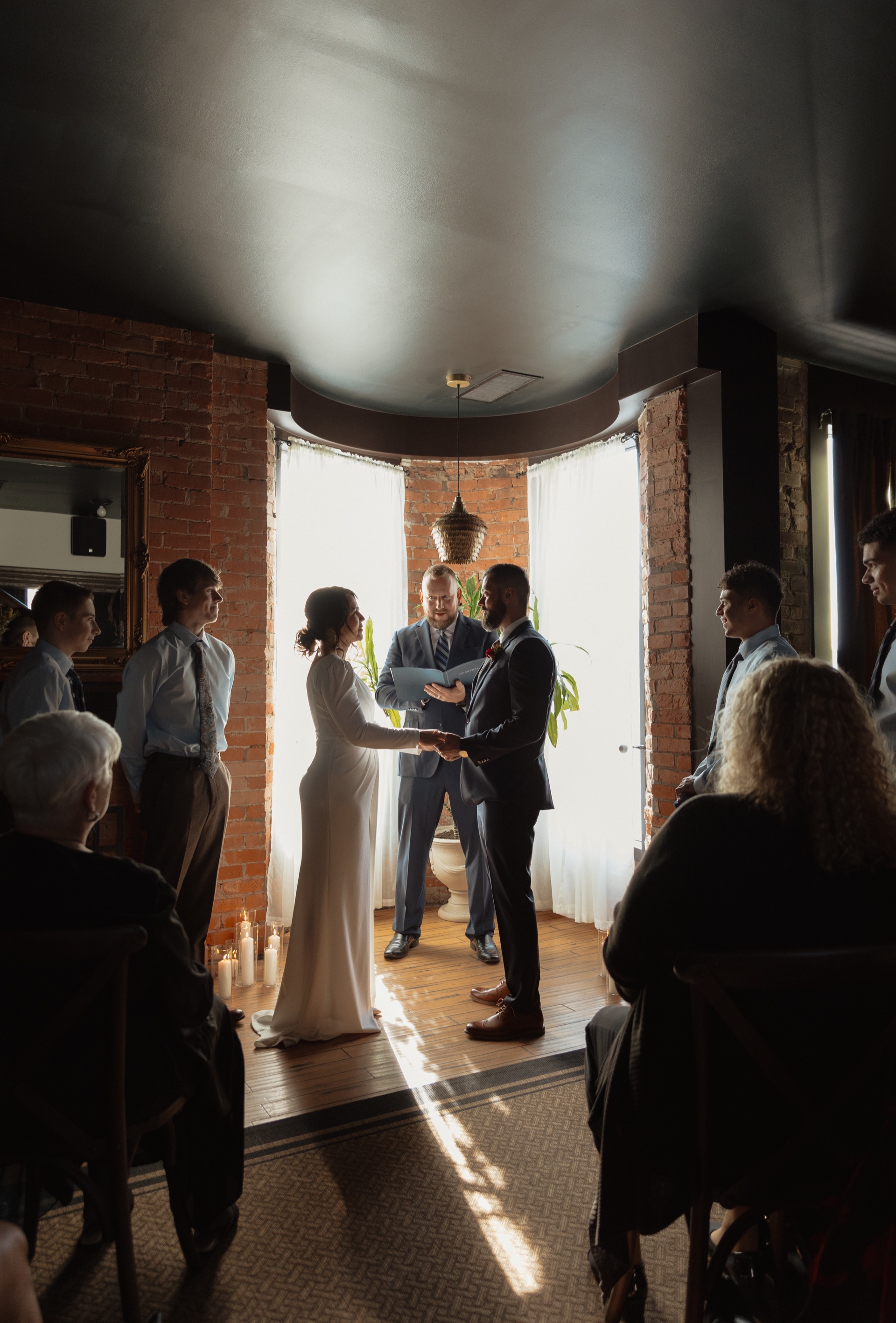 Wedding celebration at The Alexander Rochester